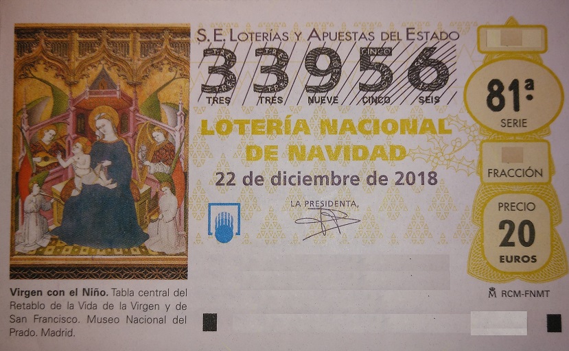 Loteria de Navidad Solidaria en Mercadillo de Tegueste 2018