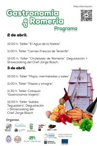 Programa Jornada gastronomía de romería