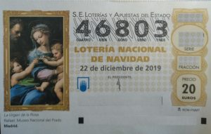 Un año más de lotería solidaria en el Mercadillo de Tegueste